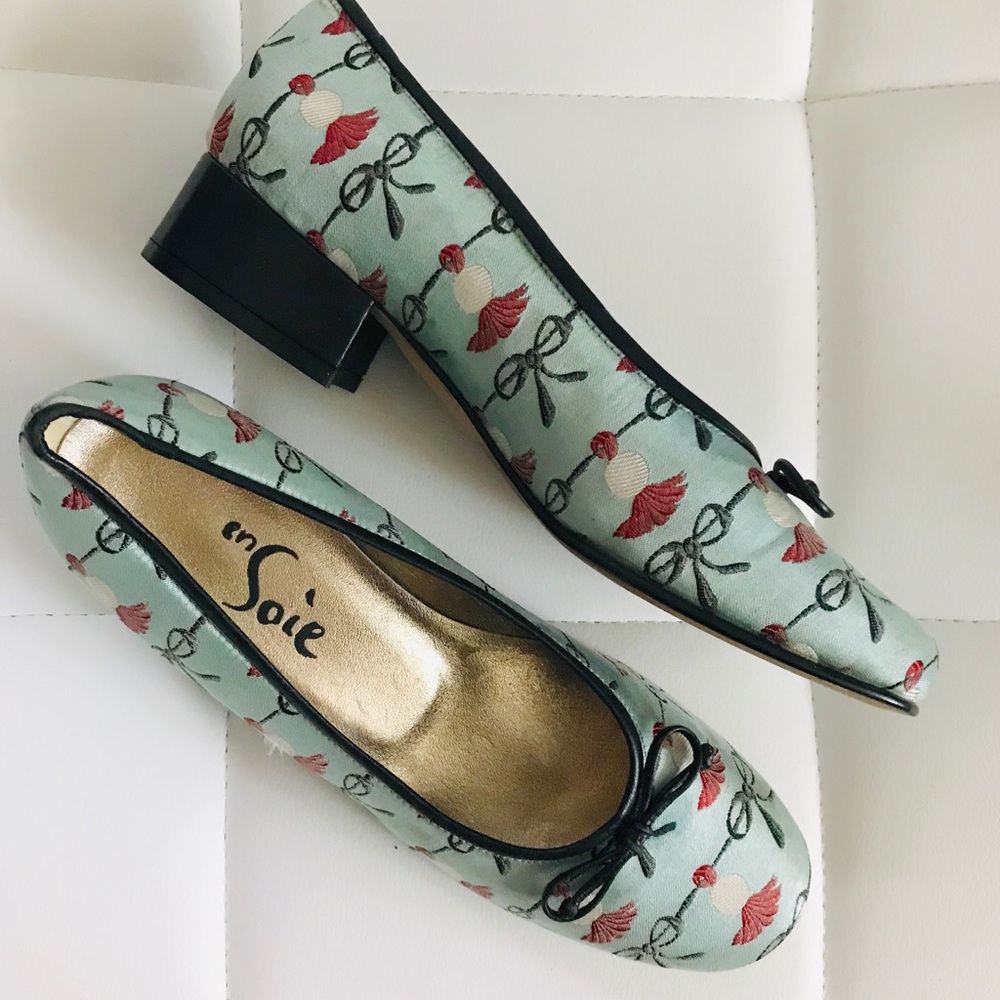 En Soie Ballet Flats
